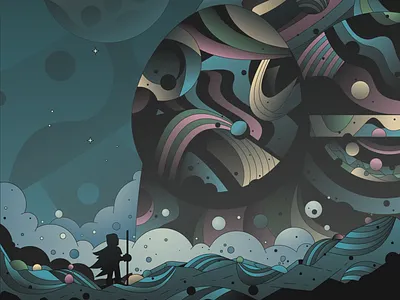 A Reminder abstract character flat gradient illustration illustrator minimal simple vector