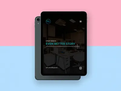 designStory Tablet animation app branding design minimal ui ux website