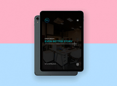 designStory Tablet animation app branding design minimal ui ux website