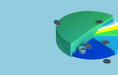 cloud cost 3d blog c4d cinema4d clod cost cloud cost diagram illustration