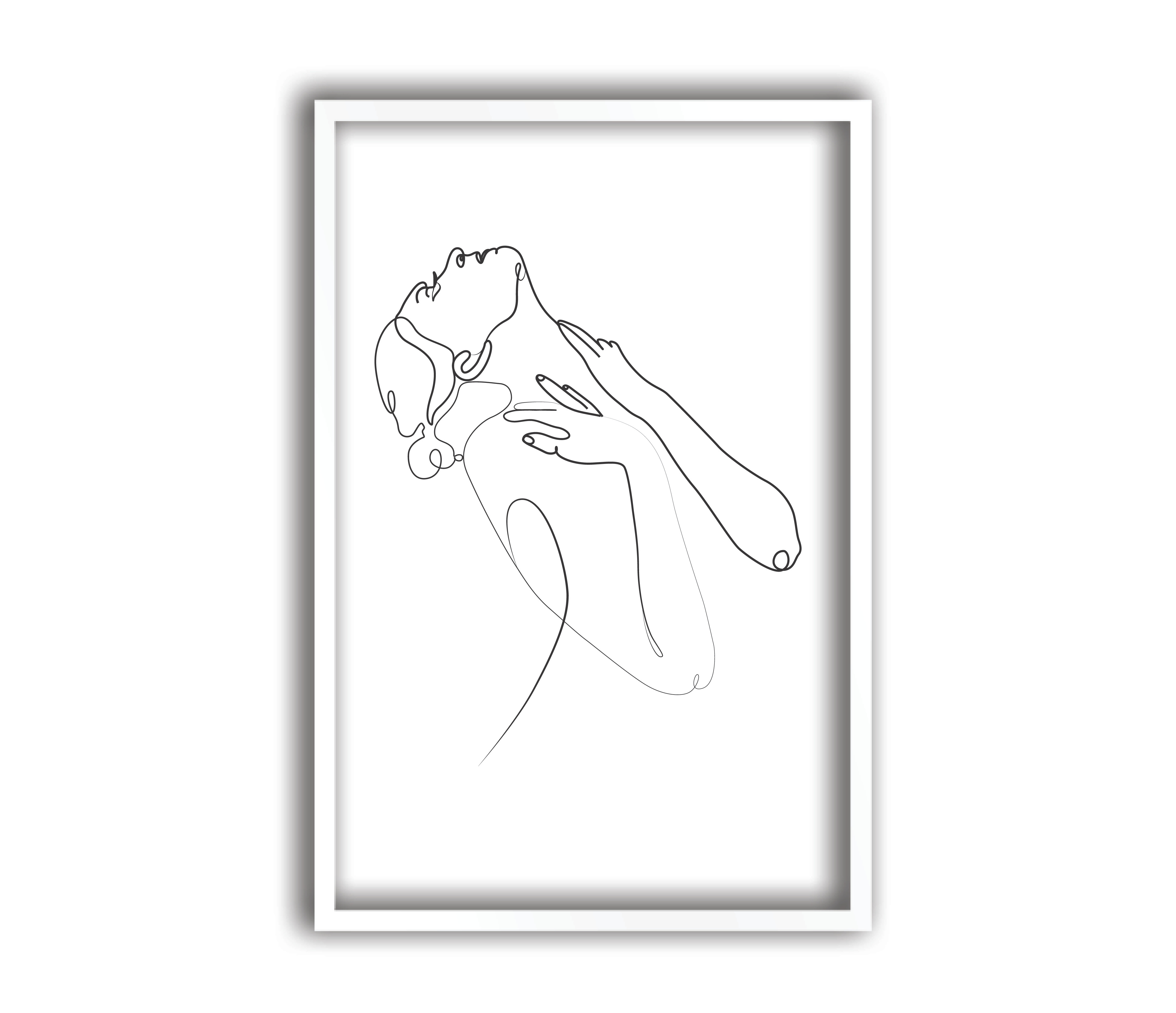Example of Custom Line Art Illustration