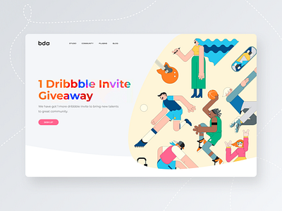 Dribble Invite Giveaway design dribbble invite free giveway illustration invitation invite invite giveaway invites giveaway uiux vector web website website design
