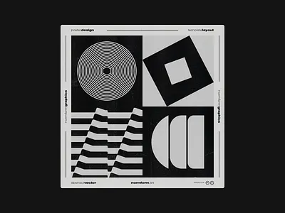 0036 abstract art artwork black bold brutalism color design freebie geometric illustration logo minimal modern pattern poster print shape square vector