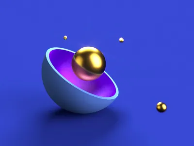 Abstract Spheres 3d c4d design materials octane render sphere surface