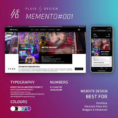 MEMENTO#001 branding design flat graphic design minimal typography ui ux web web design web designer web development webdesign website website builder website concept website design websites wix wordpress