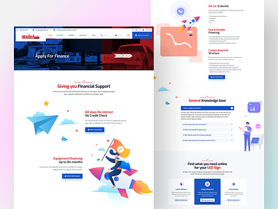 Business Consulting & Financial Advisory Landing Page 2d advisory agency landing page agency website branding business consulting website corporate design finance flat landing landing page minimal service typography ui ux web wordrpess