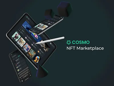 NFT Marketplace (OpenSea Like) app bitcoin blockchain cryptoart cryptowallet design etherium finance fintech flow nft opensea rariable ui ux wallet сrypto