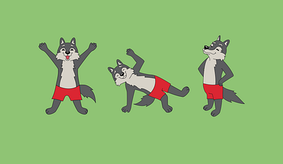 emotions character wolf character wolf emotions emotions character emotions wolf fairy fairy tale illustration векторная иллюстрация детская иллюстрация персонаж эмоции персонажа эмоции персонажа волк