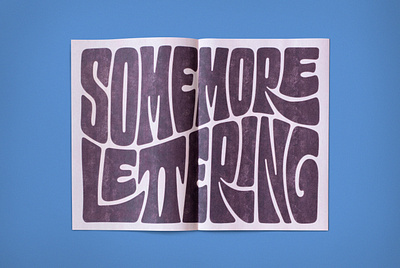 Some of My Work - Lettering magazine cartoon design drawing graphicdesign handlettering illustration illustrator lettering magazine magazine design newspaper paper portfolio print retro truegrittexturesupply type typography vintage zine