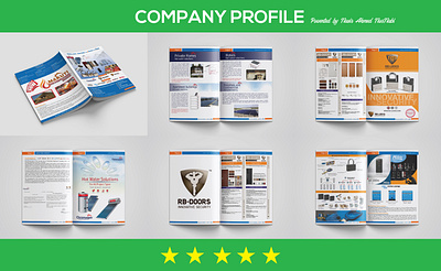Company Profile Design | Tanzania Private Company Ltd. company brand company branding company marketing company profile company profile design creative
