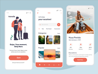 Travel Mobile app UI design mobile app mobile app ui mobile ui travel travel app uiux