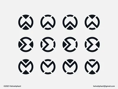 Circular Lettermark - Logo Exploration brand design brand designer branding circular logo creative logo icon lettermark logo logo logo design logo design concept logo designer logo exploration