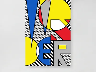 Wonder Poster art graphicdesign poster art typogaphy wonder