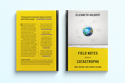 Field Notes from a Catastrophe adobe indesign adobe photoshop book cover book design cover cover design environment
