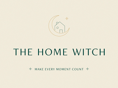 The Home Witch - Brand Details branding design feng shui illustration logo logo design magic organization