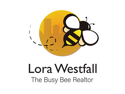 BusyBee branding design cute logo real estate logo