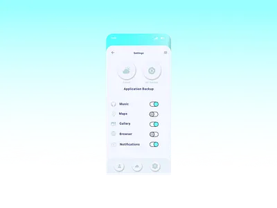 settings app dailyui icon ui web