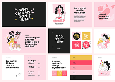 Podcast Brand Guidelines branding womens health