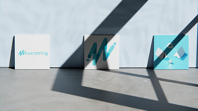 Everstring Logos 3d blender compositing graphic design illustration logo