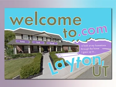 Welcome to Layton, Utah ...dot com. design graphic design landing landing page landing page design layton ui utah web design web designer weekly warm up weeklywarmup