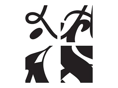 Type black branding design flow font fun minimal movement organic play s shape simple study type typeface white