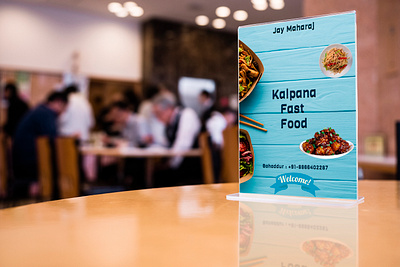 Kalpana Fast Food : Menu Design design graphic graphicdesgn graphicdesign graphics restaurant typography