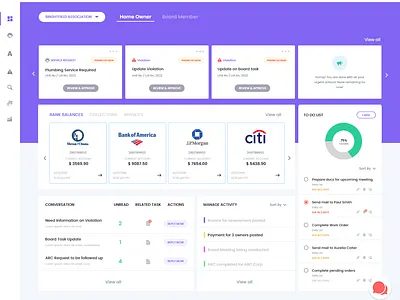 Dashboard ui ux web website