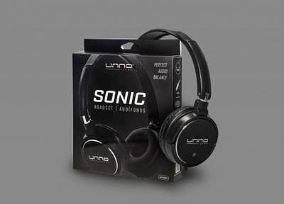 Sonic Package and Photography headphones package packaging photography tech