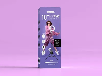 Led Ring Package blog package package design tech vlogger