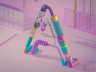 A 3d 3d art 3d artist blender concept design illustration modern product render