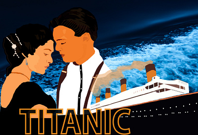 Titanic Illustration digital art digital illustration digital painting digitalart illustration vector