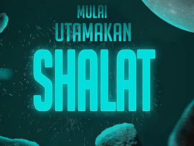 shalat poster flyer poster poster art poster design