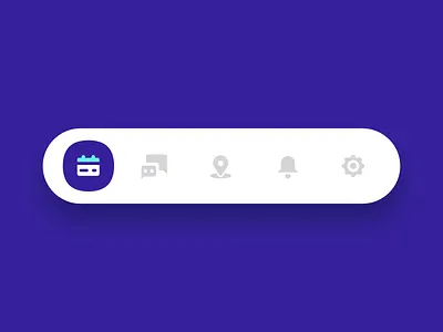 TAB Exploration Menu animation design development mobileapp responsive tab menu ui ux uxui visual identity
