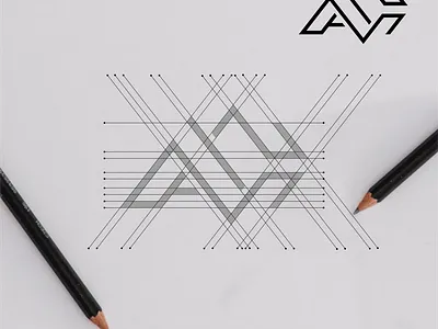 AC monogram logo branding clean design graphic design icon illustration illustrator logo typography vector