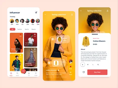 Social Commerce Application branding design ecommerce f22labs icon minimal mobile phone productdesign shopping social socialcommerce userexperience