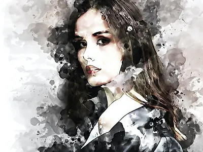 Watercolor Artist Photoshop Action 2021 abstract action artist artwork branding creative design new painting preset wallpaper watercolor watercolour art drawing modern photoshop professional sketch