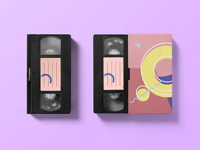 Candy Q on VHS 36daysoftype custom type custom typeface custom typography design flat fun illustration pink type type art type design typeface typography typography art vector