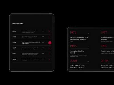 The Bolshoi Theatre #2 inspiration interface minimal redesign theater design theatre typography ui ui ux ui design uidesign uiux ux uxdesign uxui webdesign