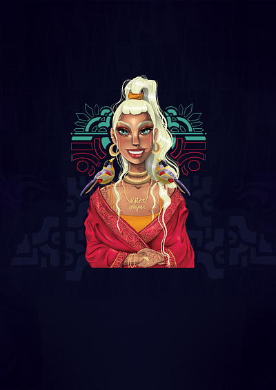 The bird keeper. art character art character design digital art digital illustration digitaldrawing digitalpainting girl illustration illustration art