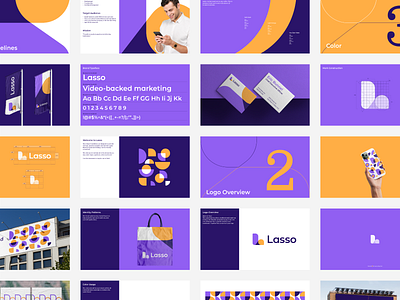 Lasso | Brand Identity brand identity brand style guide brandbook branding branding and identity design system identity identity branding l logo lettering logo design logo design branding logotype marketing medical styleguide