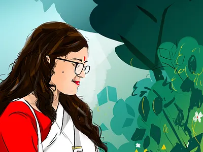 Why so beautiful art digital painting illustration