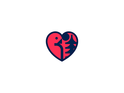 Parrot love animal bird bird logo brand branding heart heart logo heartlogo illustration logodesign nature parrot parrot logo parrotlogo
