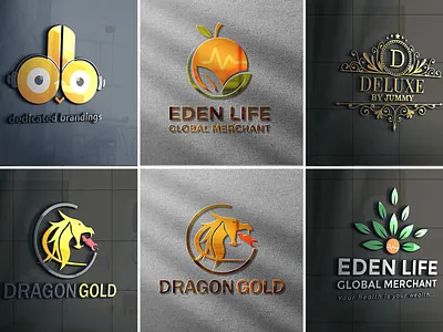 logos2 branding design illustration logo minimal mockups