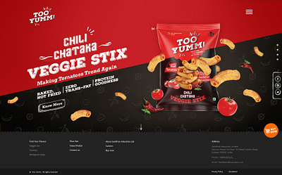 Too Yumm - Website Design ui ux website design