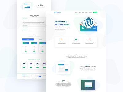 WP - 2checkout branding design logo minimal plugin ui ux web design wordpress wordpress design wordpress development wordpress theme wordpress themes wp pagebuilder wp theme