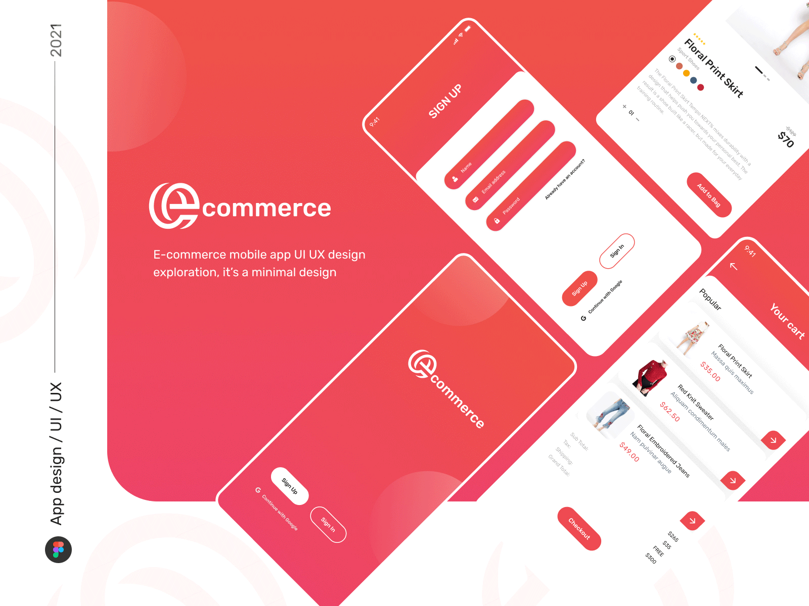 E-commerce - Mobile App app concept app design brand branding design e commerce e commerce design e commerce shop ecommerce app fashion fashion app fashion brand inspiration mobile app ui ui design ux