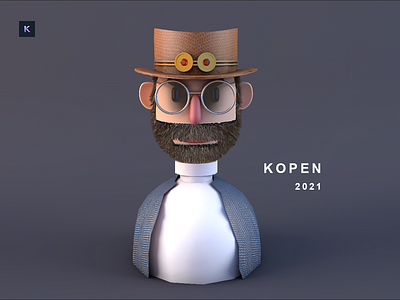AVATAR-KOPEN-2021 branding c4d design ui vector