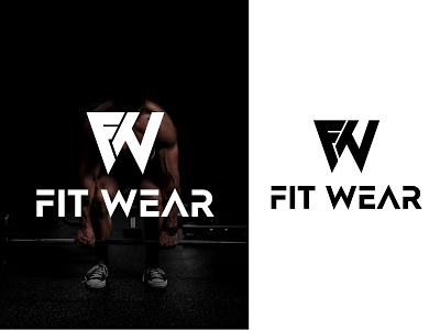 Fit Wear Logo Design. FW Monogram Logo branding fashion fit logo fit wear logo fitness fitness logo fw design fw letter fw monogram gym gym logo gym wear initial letter logo initials logo logo design minimal minimalist minimalist logo