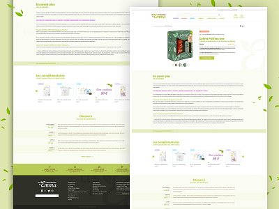 Design les Tendances d'Emma - page produits