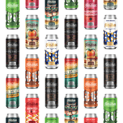 Happy National Beer Day! almanac beer beer branding beer can beer cans beer label brand branding dan kuhlken dkng dkng studios nathan goldman vector